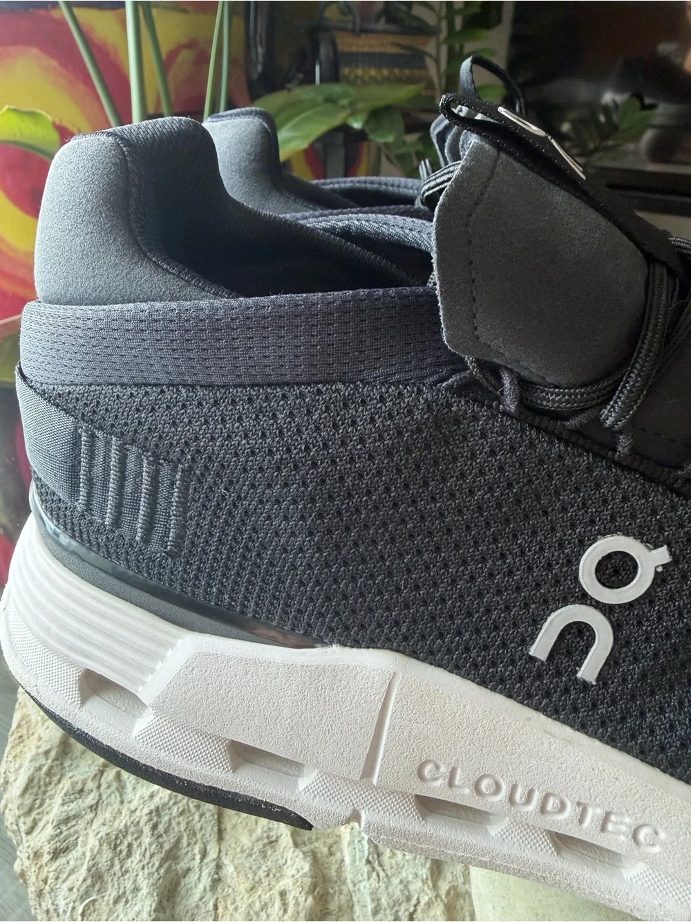 On Running Cloudnova Black White Men’s Sneakers US 12.5 EU 47.5 CloudTec